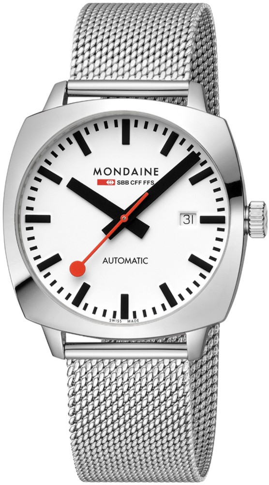 Mondaine MSL.3961B.SM Cushion Automatic Unisex Uhr