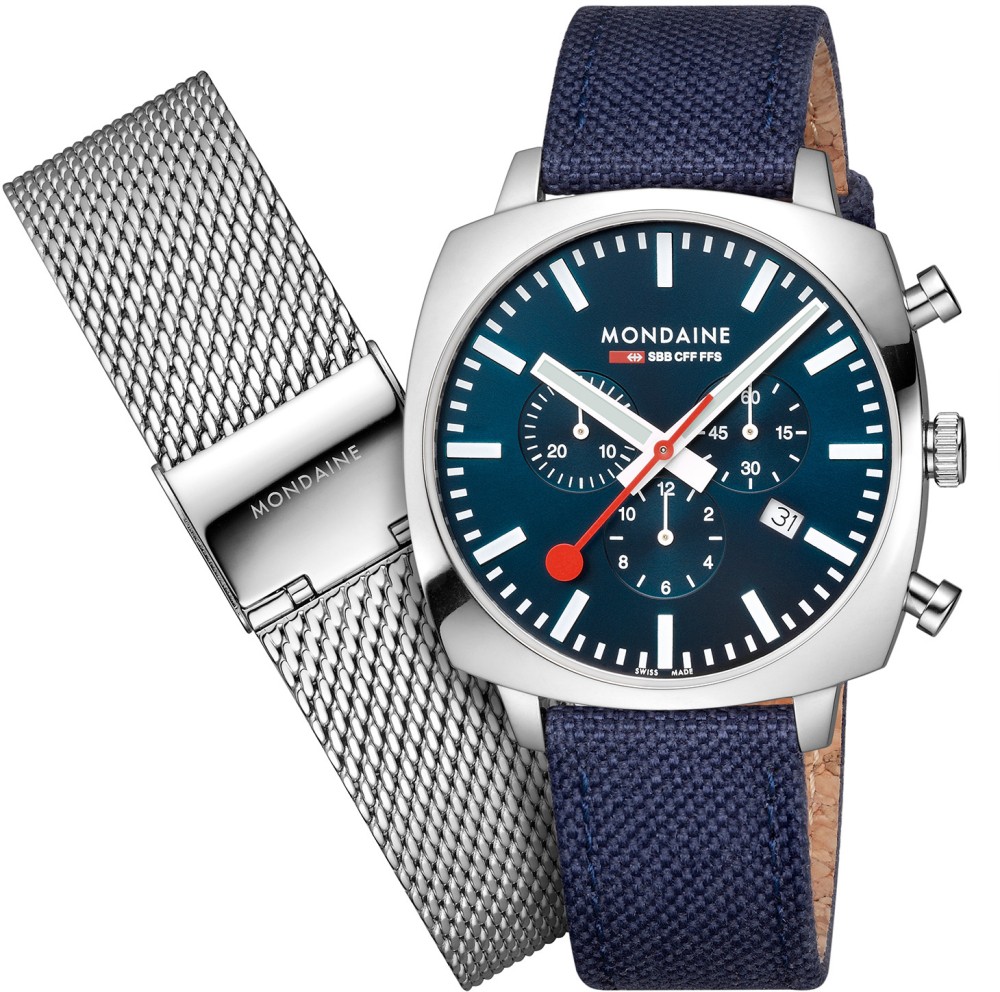 Mondaine MSL.41440.LD Cushion Unisex Uhr