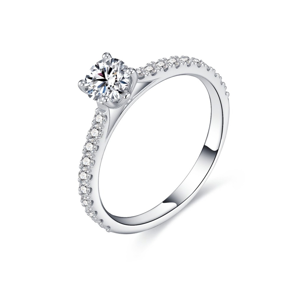 Gisser Jewels PT950 Lab Grown Diamond Ring | 0.50+0.29 CT