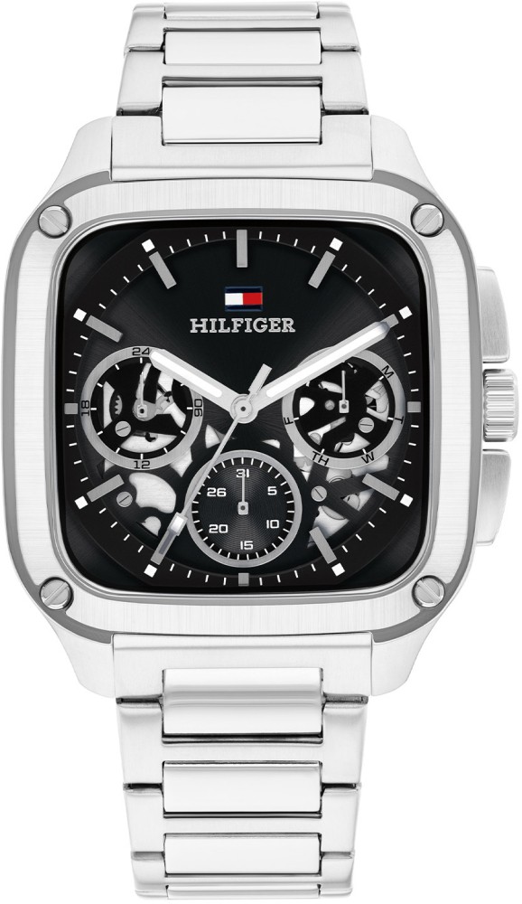 Tommy Hilfiger TH1710758 Horloge Heren Zilverkleurig 39mm