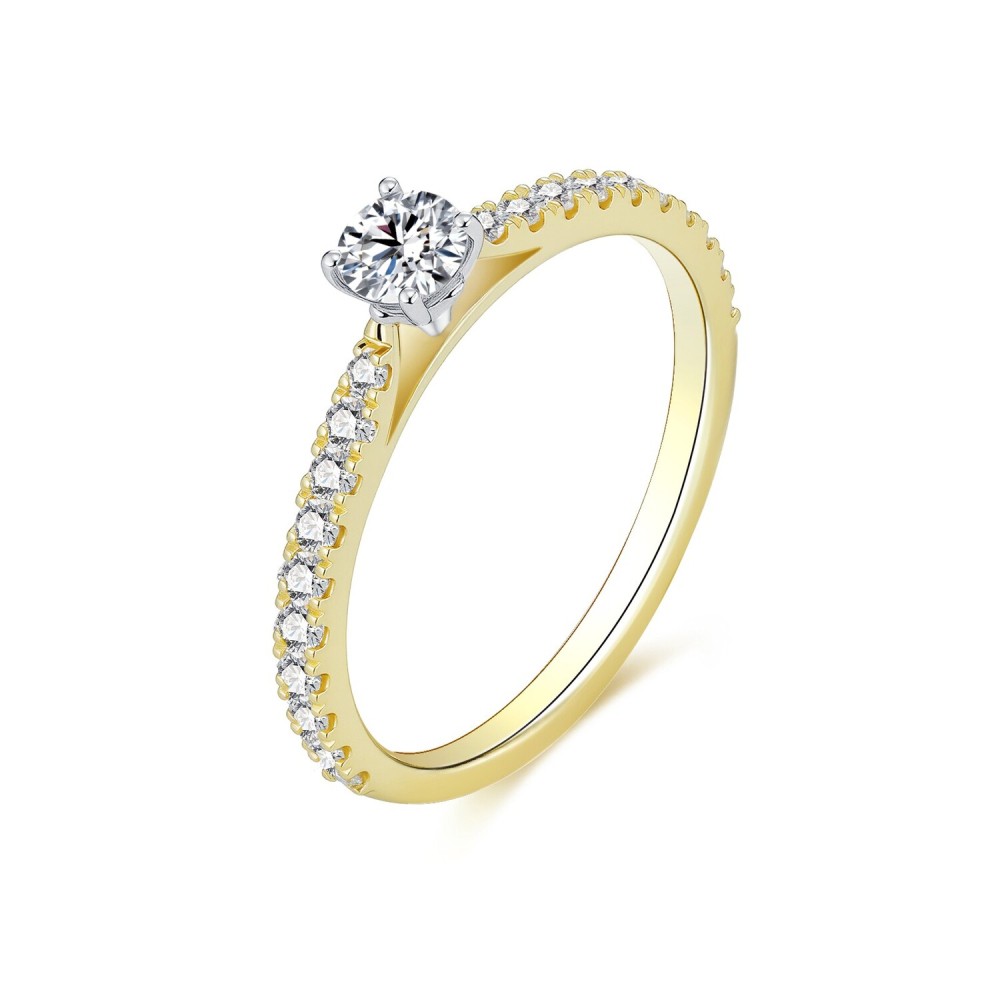 Gisser Jewels 14k Lab Grown Diamond Ring | 0.25+0.29  CT