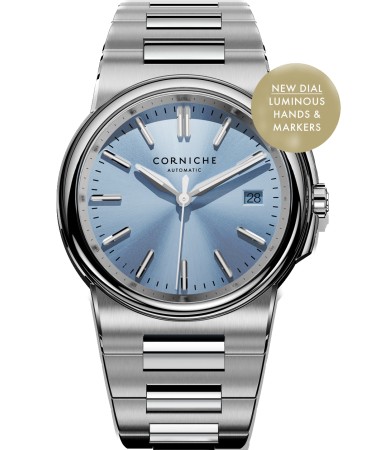 Corniche La Grande Automatic Heren Horloge - Bleu Horizon
