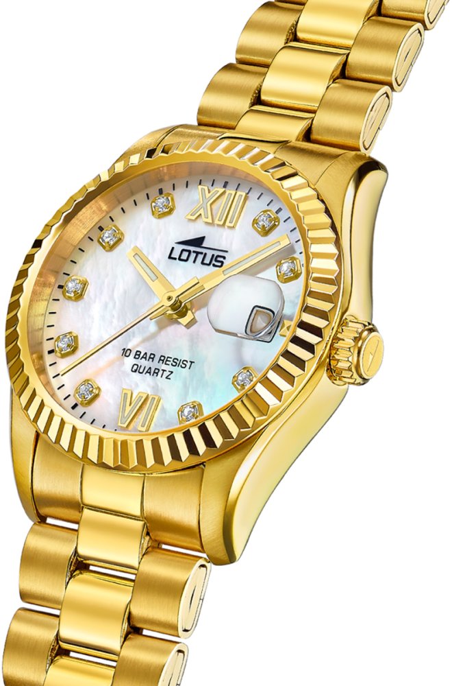 LOTUS WOMEN'S BEIGE FREEDOM WATCH 18932/1