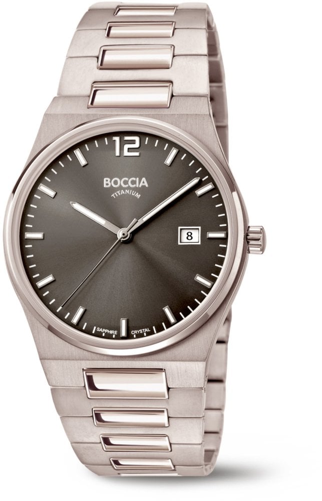 Boccia Titanium 3661-02 Herren Uhr