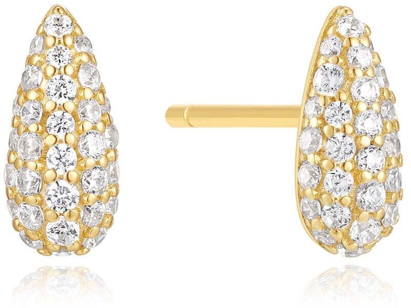 Ania Haie AH E078-02G Fluid Light Damen Ohrringe - Ohrstecker, Goldfarben
