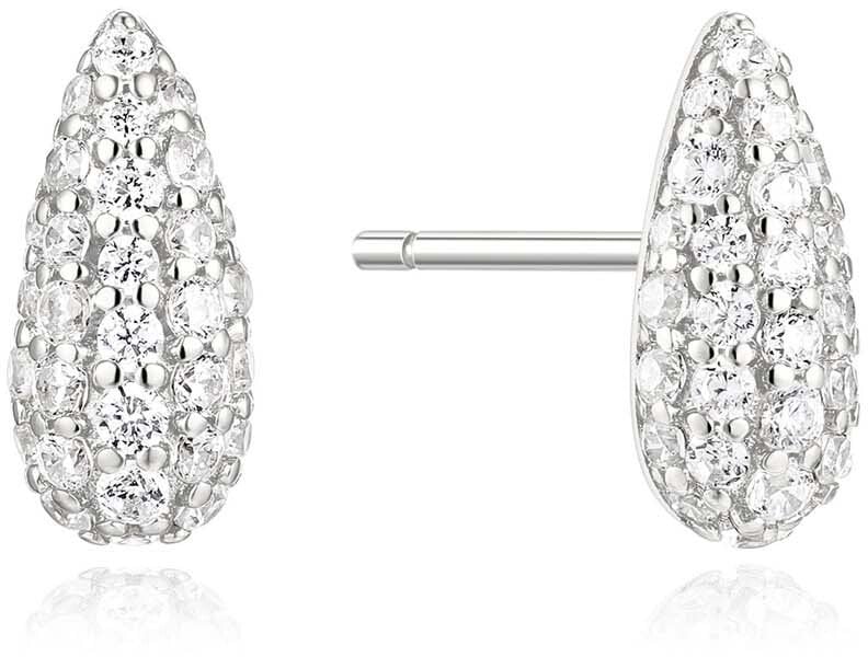 Ania Haie AH E078-02H Fluid Light Damen Ohrringe - Ohrstecker, Silber