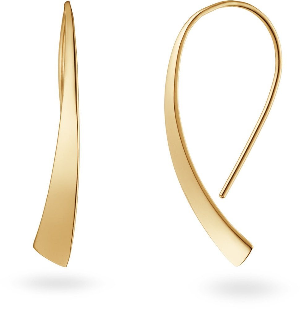 Jackie Gold JKE26.659 Damen Durchzieher 3 cm 14 Karat Gold