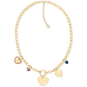 TJ Heart Charms dms stl gp neck